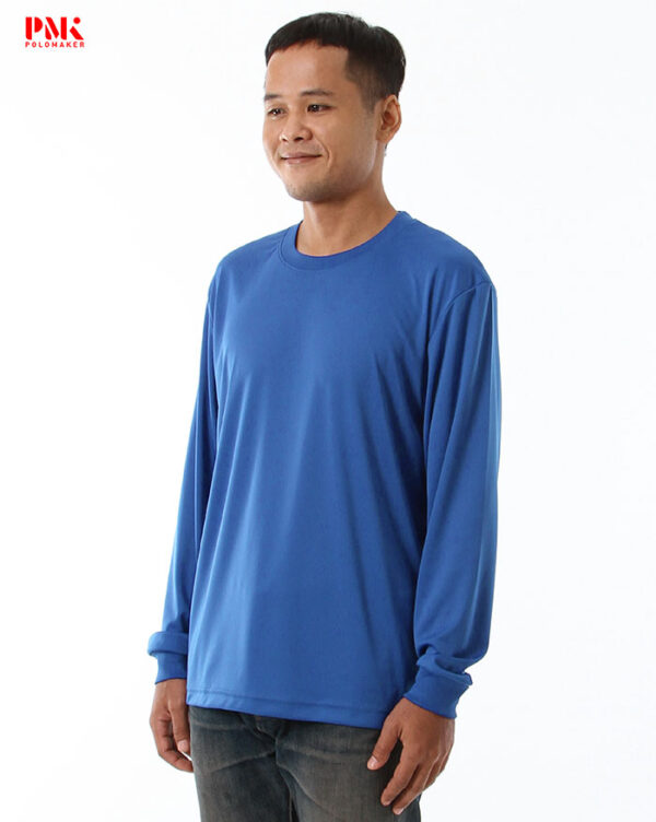 เสื้อคนงานแขนยาว สีฟ้า 02LIA03 - Image 2