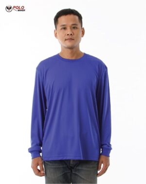 เสื้อคนงานแขนยาว สีน้ำเงิน lpi pmkpolomaker