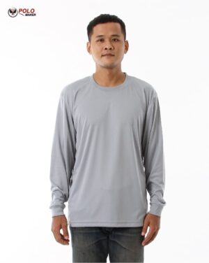 เสื้อคนงานแขนยาว สีเทา LPI PMKPOLOMAKER