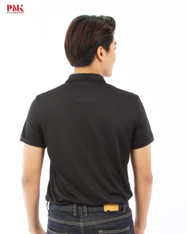 เสื้อโปโล FLEXPLUS ANTIBAC รุ่น AXIS FPP02 สีดำ - Image 5