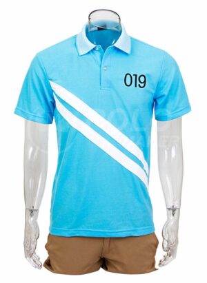 เสื้อโปโลตัดต่อมาตรฐาน PT019