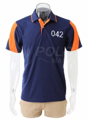 เสื้อโปโลตัดต่อมาตรฐาน PT042