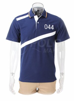 เสื้อโปโลตัดต่อมาตรฐาน PT044