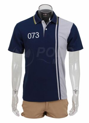 เสื้อโปโลตัดต่อมาตรฐาน PT073