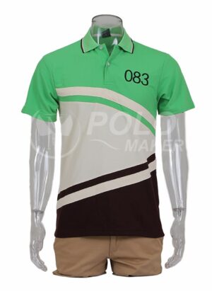 เสื้อโปโลตัดต่อมาตรฐาน PT083