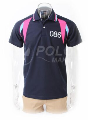 เสื้อโปโลตัดต่อมาตรฐาน PT086