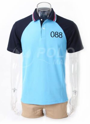 เสื้อโปโลตัดต่อมาตรฐาน PT088