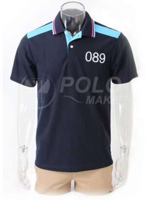 เสื้อโปโลตัดต่อมาตรฐาน PT089