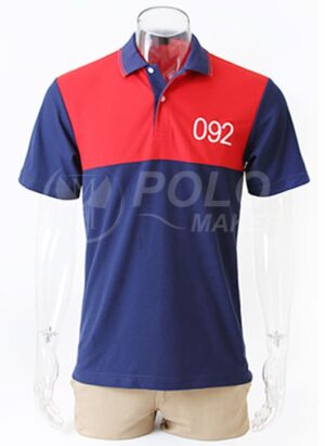 เสื้อโปโลตัดต่อมาตรฐาน PT092