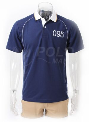 เสื้อโปโลตัดต่อมาตรฐาน PT095