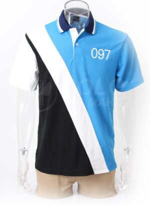 เสื้อโปโลตัดต่อมาตรฐาน PT097