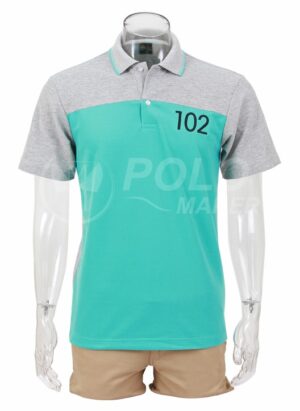 เสื้อโปโลตัดต่อมาตรฐาน PT102
