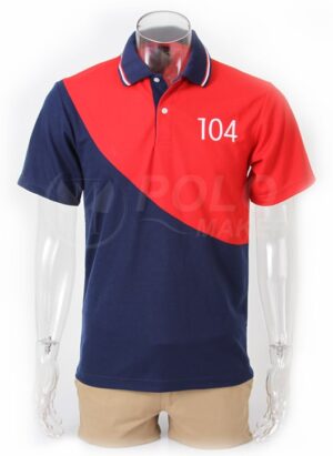 เสื้อโปโลตัดต่อมาตรฐาน PT104