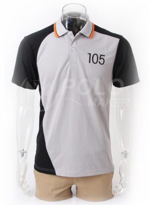 เสื้อโปโลตัดต่อมาตรฐาน PT105