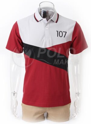 เสื้อโปโลตัดต่อมาตรฐาน PT107