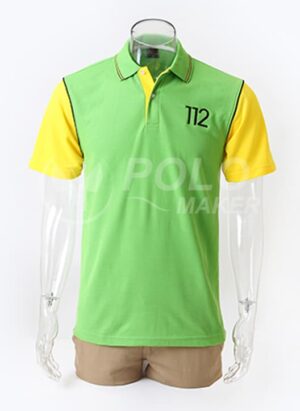 เสื้อโปโลตัดต่อมาตรฐาน PT112