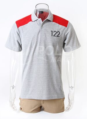เสื้อโปโลตัดต่อมาตรฐาน PT122