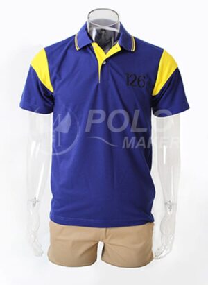 เสื้อโปโลตัดต่อมาตรฐาน PT126