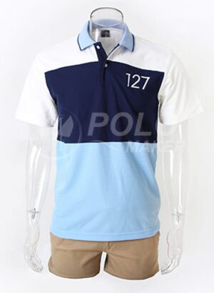 เสื้อโปโลตัดต่อมาตรฐาน PT127