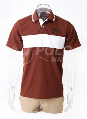 เสื้อโปโลตัดต่อมาตรฐาน PT129