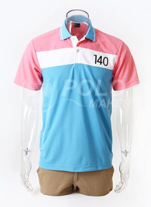 เสื้อโปโลตัดต่อมาตรฐาน PT140