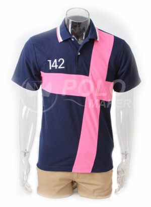 เสื้อโปโลตัดต่อมาตรฐาน PT142