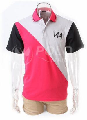 เสื้อโปโลตัดต่อมาตรฐาน PT144