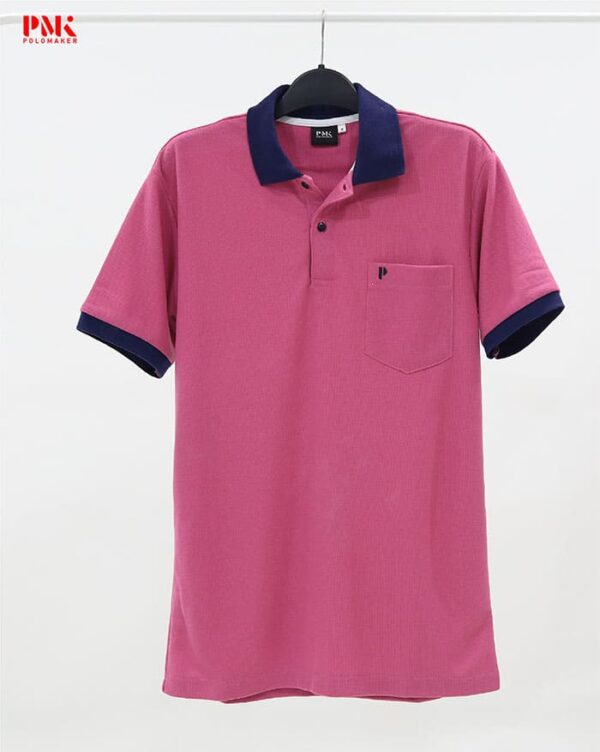 เสื้อโปโลแบบพิเศษ (Limited) สีชมพู 11OTK03
