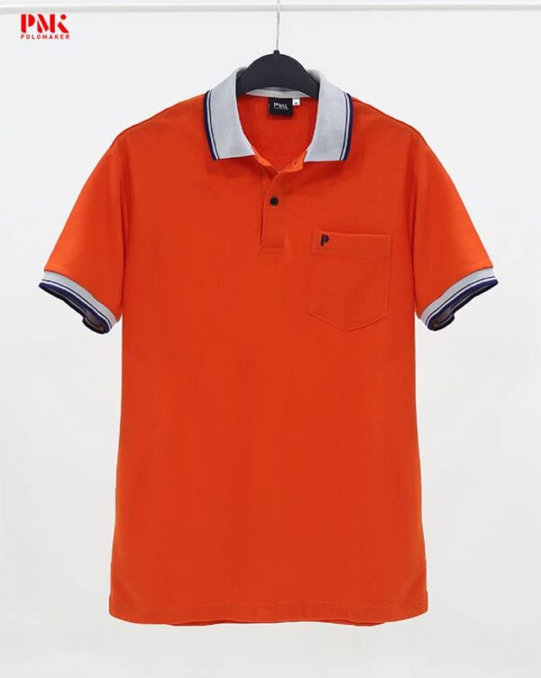เสื้อโปโลแบบพิเศษ (Limited) สีส้ม 11OTC02