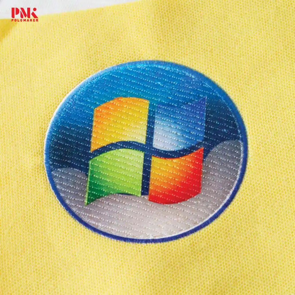 ปักโลโก้ HD ทำเสื้อโปโล 6