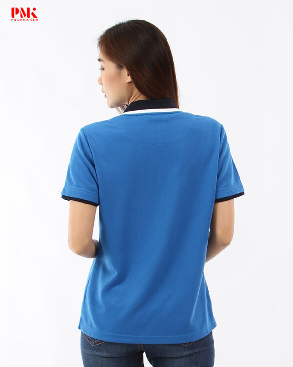 เสื้อโปโล Kaneko Summer 01PK115 สีน้ำเงิน - Image 9
