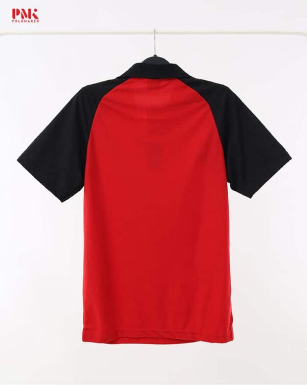 เสื้อโปโลแบบพิเศษ (Limited) สีแดง 11OKX05 - Image 2