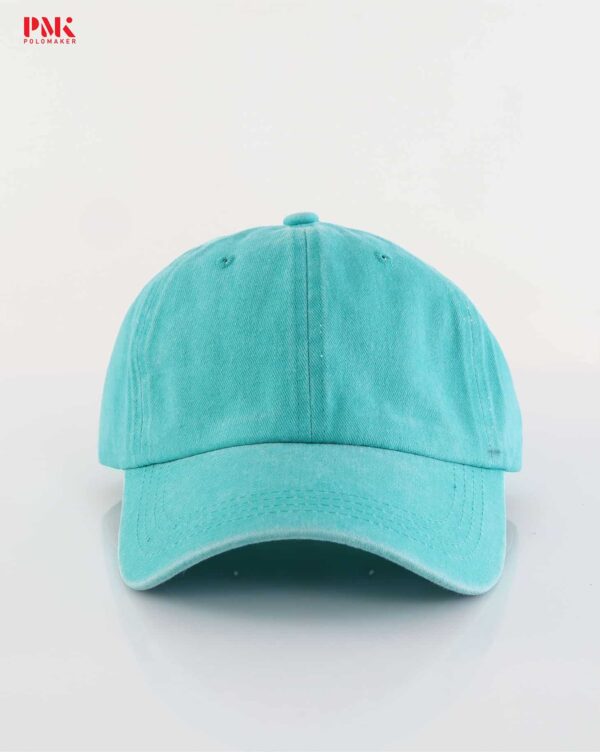 หมวก Washed Denim Caps สีฟ้า - Image 2