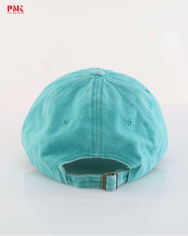 หมวก Washed Denim Caps สีฟ้า - Image 3