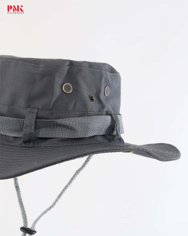 หมวก Wide Brim Caps สีเทา - Image 2