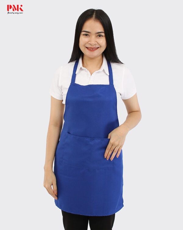 ผ้ากันเปื้อน Smooth Solon สีน้ำเงิน