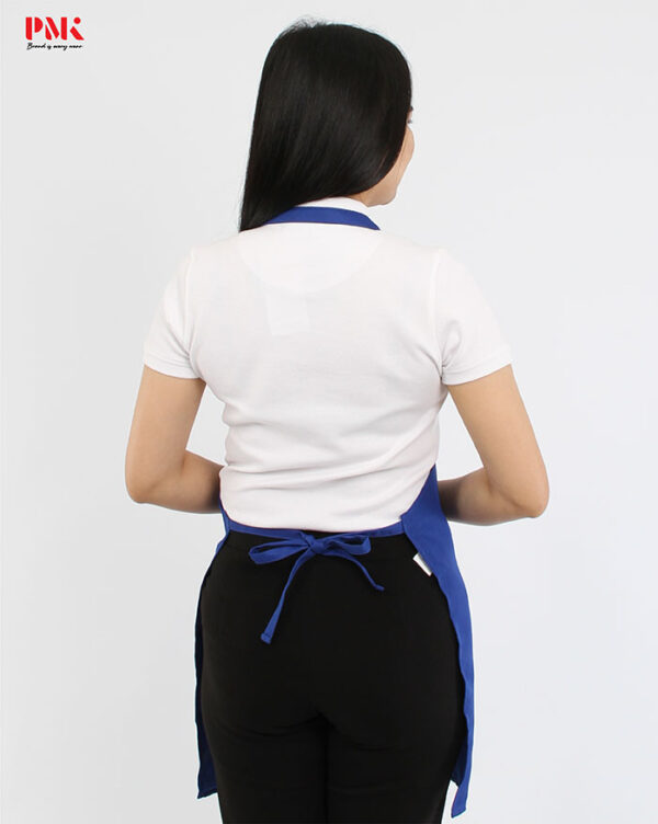 ผ้ากันเปื้อน Smooth Solon สีน้ำเงิน - Image 2