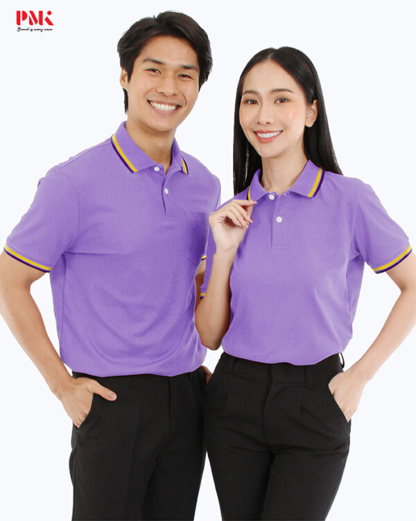 เสื้อโปโล Kaneko Charisma KM006 สีม่วง