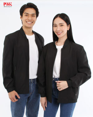 แจ็คเก็ต Smooth Light สีดำ