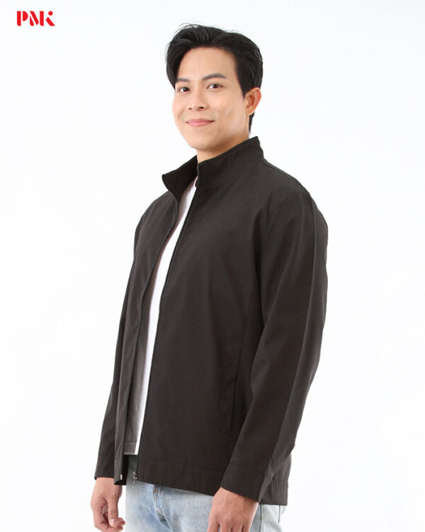 แจ็คเก็ต Simply คอจีน สีดำ - Image 2
