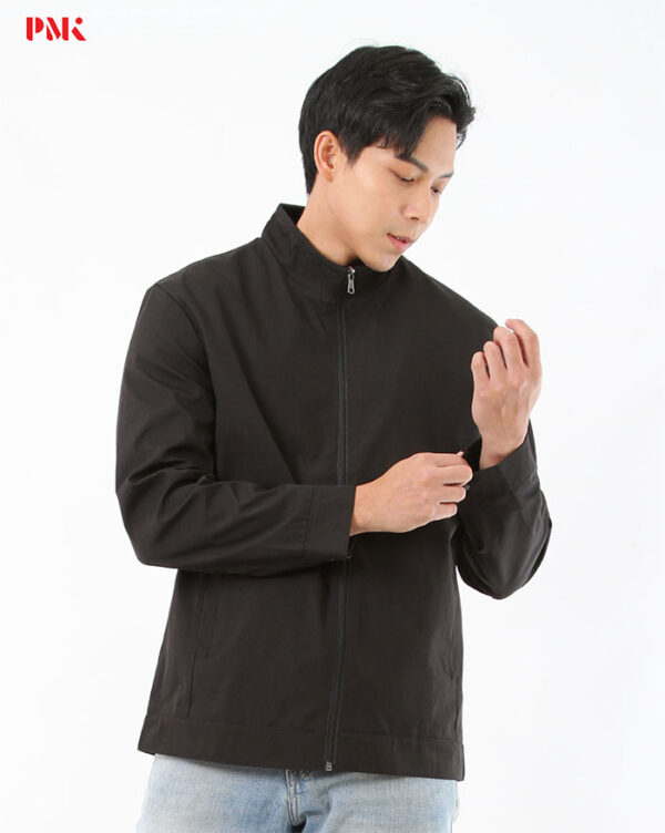 แจ็คเก็ต Simply คอจีน สีดำ - Image 4