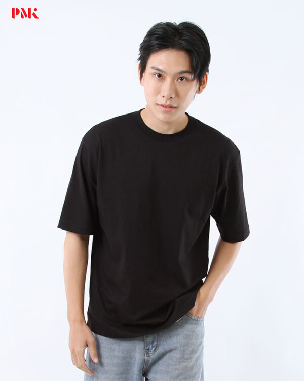 เสื้อยืด Oversize Cool Ease สีดำ - Image 2