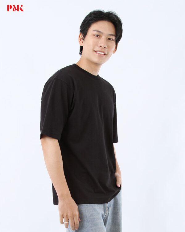 เสื้อยืด Oversize Cool Ease สีดำ - Image 3