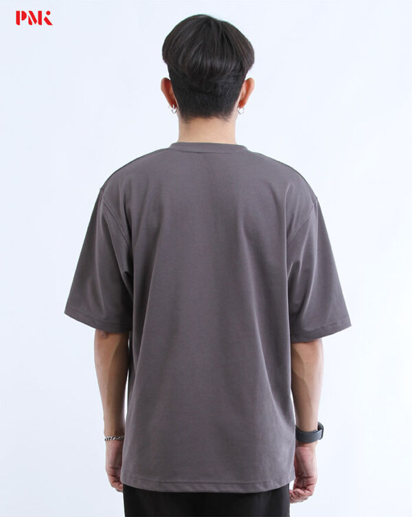 เสื้อยืด Oversize Cool Ease สีเทา - Image 4