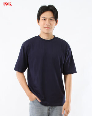 เสื้อยืด Oversize Cool Ease สีกรมท่า