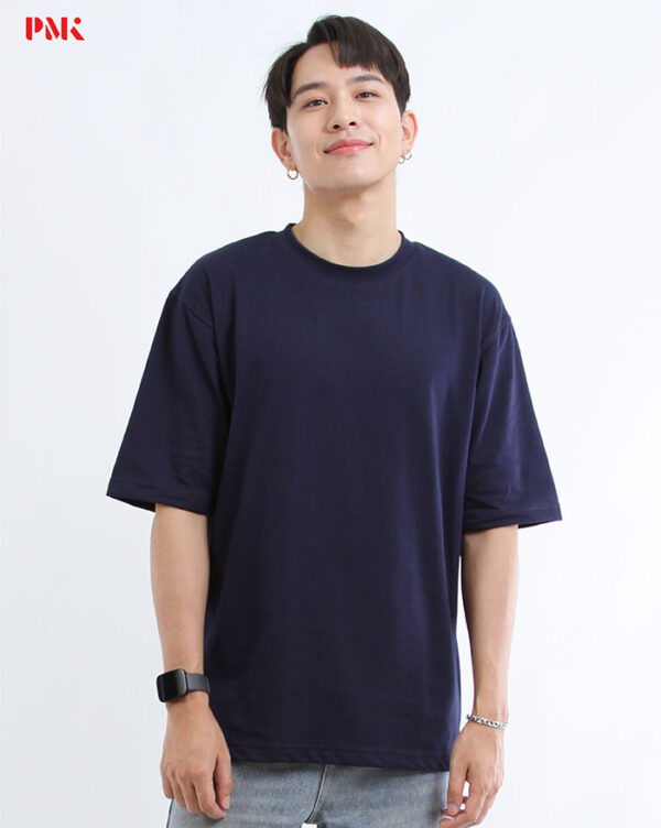เสื้อยืด Oversize Cool Ease สีกรมท่า