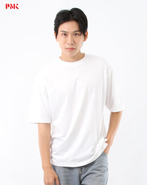 เสื้อยืด Oversize Cool Ease สีขาว