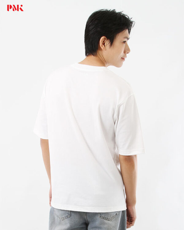 เสื้อยืด Oversize Cool Ease สีขาว - Image 6