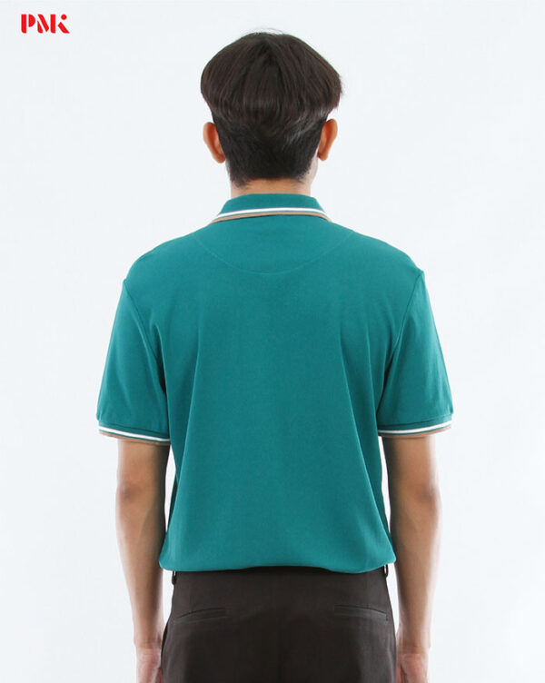เสื้อโปโล Kaneko Charisma KM008 สีเขียว - Image 4