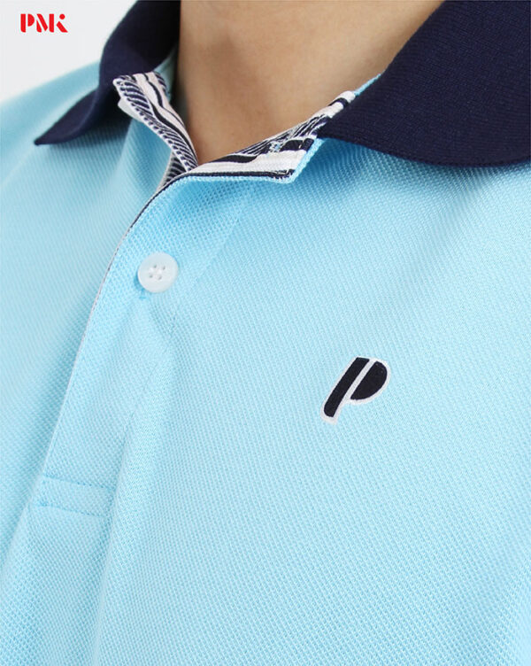เสื้อโปโล Coolplus Coolway สีฟ้าปกกรมท่า - Image 6